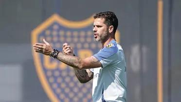 Gago ya perfila a su primer XI como DT Xeneize (@Bocajrsoficial).