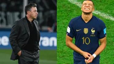 Gallardo y Mbappé 