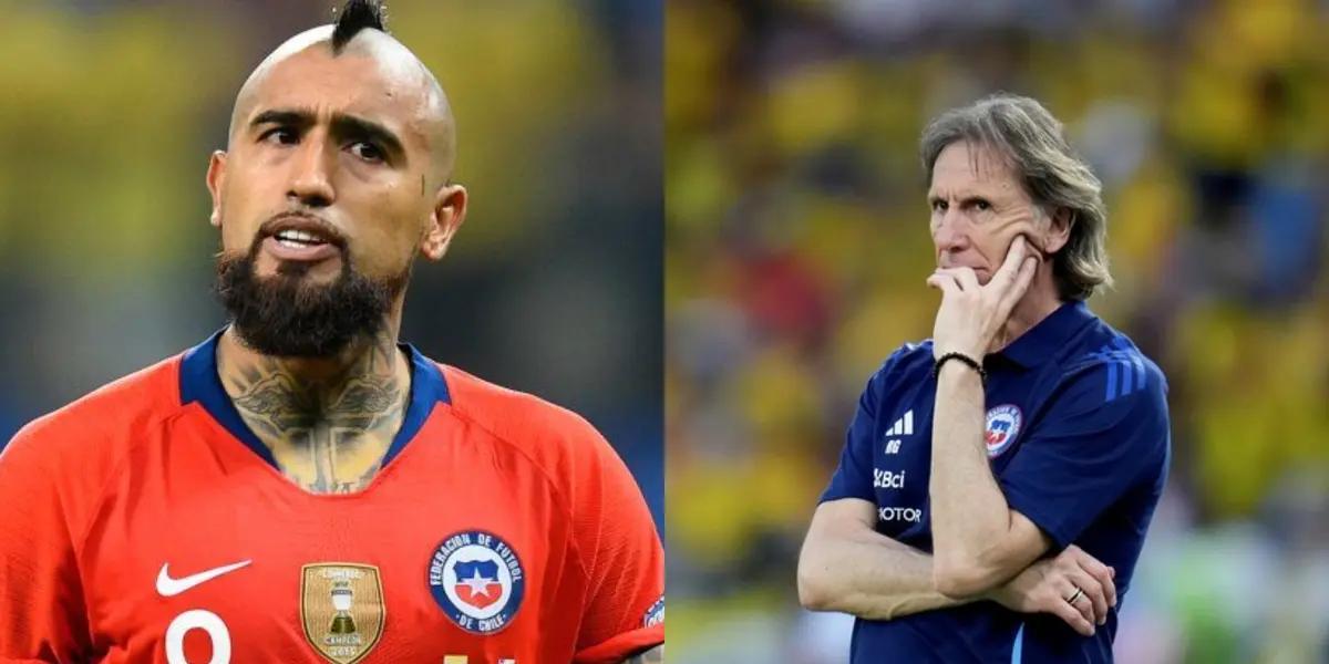 Gareca y Vidal