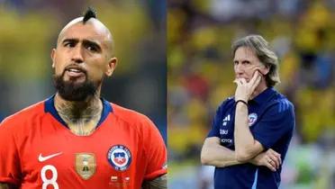 Gareca y Vidal