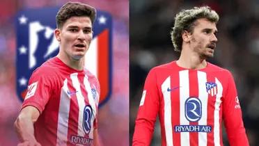 Griezmann y Julián Álvarez