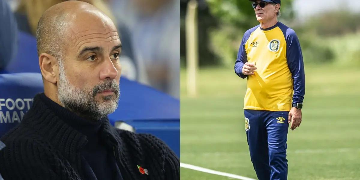 Guardiola y Holan