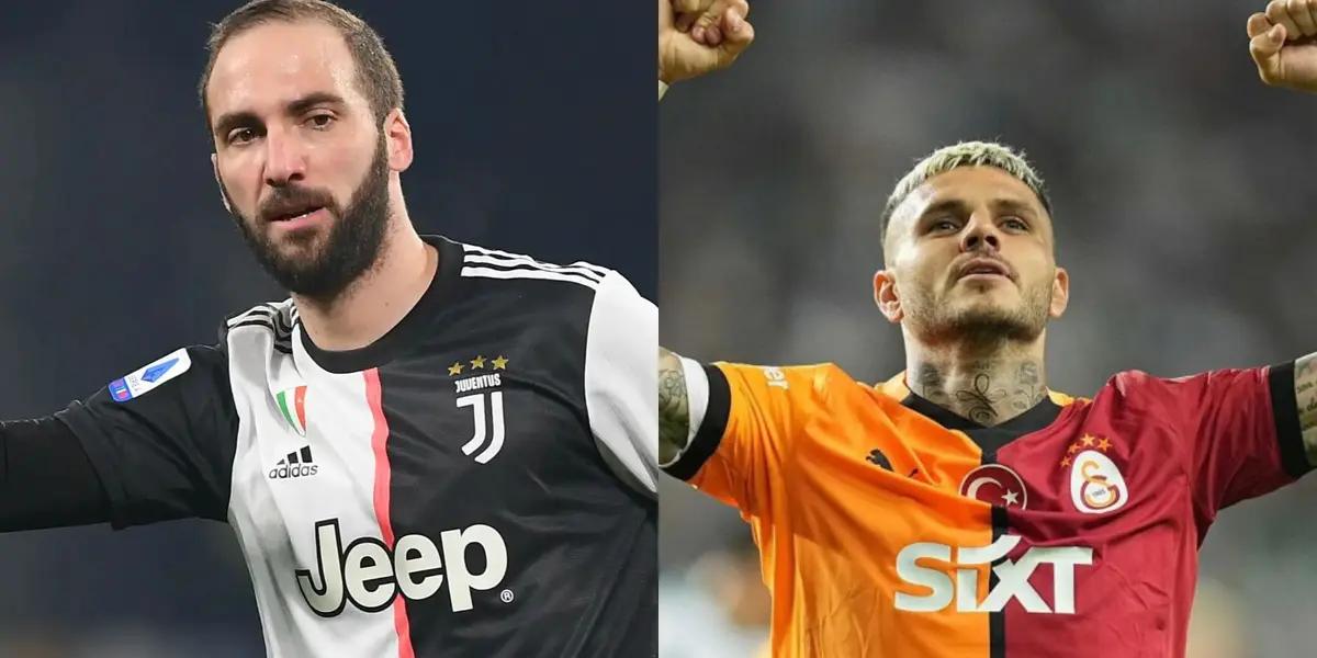 Higuaín e Icardi.