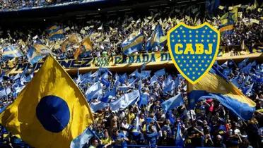 Hinchada de Boca.