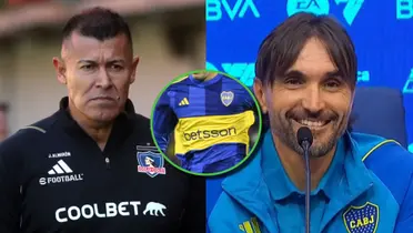 Jorge Almirón en Colo-Colo y Diego Martínez en conferencia con Boca.