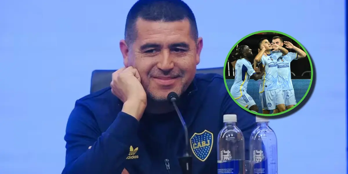 (VIDEO) El guiño de Thiago Almada a Riquelme mientras Boca jugaba vs Almirante Brown