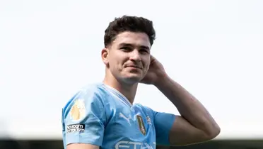 Julián Álvarez en Manchester City