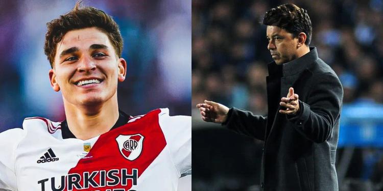 Formó a Julián Álvarez, Gallardo lo echó de River y ahora apuntó contra el Muñeco