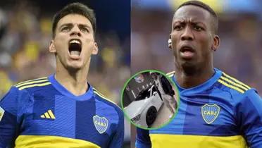 Kevin Zenón y Luis Advíncula, en Boca 2024.