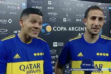 La dupla central del Xeneize tuvo un gran rendimiento en la victoria ante Patronato, en Penales, por los cuartos de final de la Copa Argentina. 