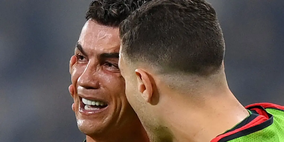 La tristeza de Cristiano Ronaldo tras fallar un penal