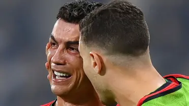 La tristeza de Cristiano Ronaldo tras fallar un penal