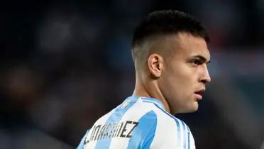 Lautaro Martínez le mandó un mensaje a sus detractores