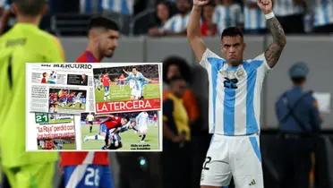 Lautaro Martínez vs Chile.