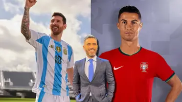 Lionel Messi -Argentina- y Cristiano Ronaldo -Portugal-.