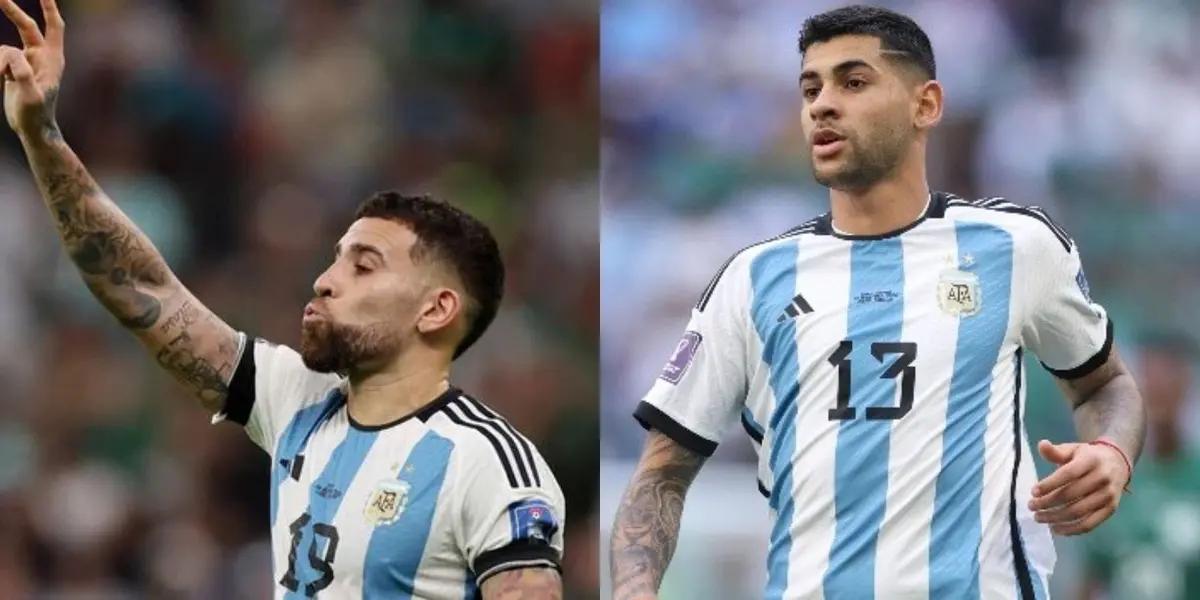 Los defensores de Argentina son titulares ante el equipo europeo, y juntos protagonizaron un hecho llamativo.