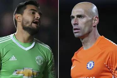 Los que fueron hace años fijos en la Selección de Fútbol de Argentina, Willy Caballero y Sergio Romero, viven una terrible situación