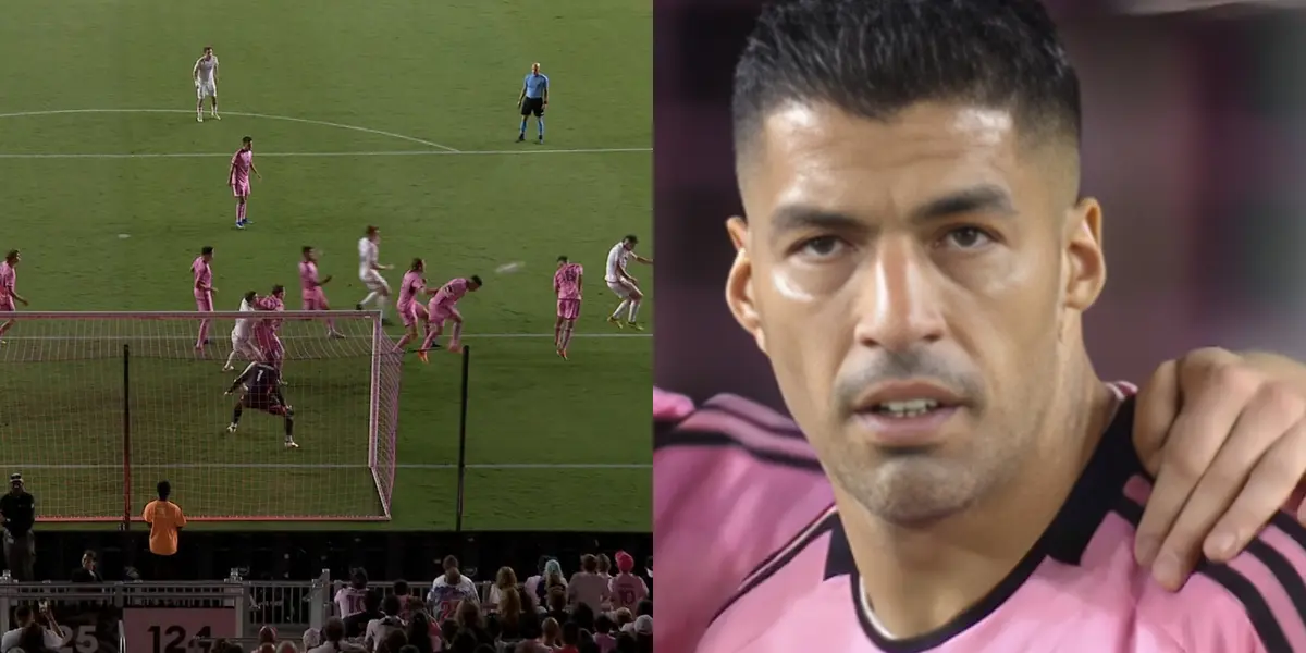 (VIDEO) ¡Era al revés, Lucho! El gol en contra de Suárez que perjudica a Inter Miami