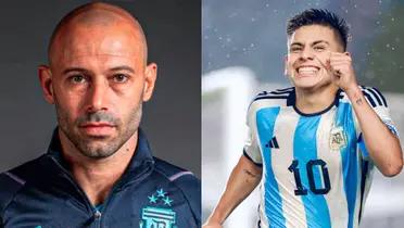 Mascherano y Echeverri