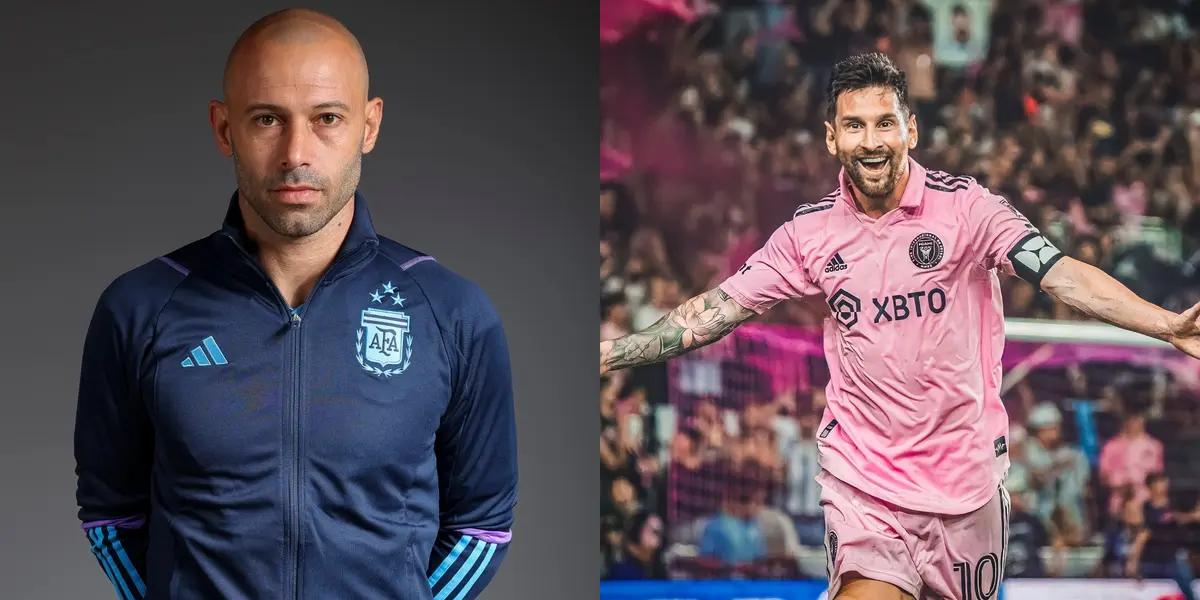 Mascherano y Messi