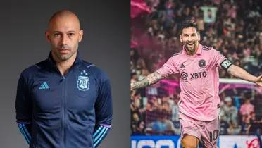 Mascherano y Messi