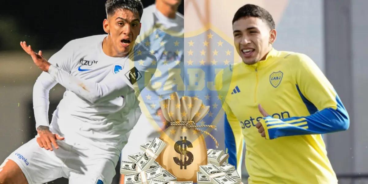 Matías Galarza en el Genk y Equi Fernández en Boca.