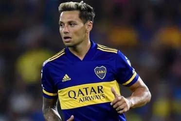 Mauro Zárate llevó tranquilidad a los hinchas tras retirarse lesionado en el partido entre Boca y Gimnasia.