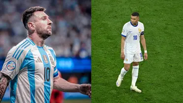 Messi en Argentina y Mbappé en Francia