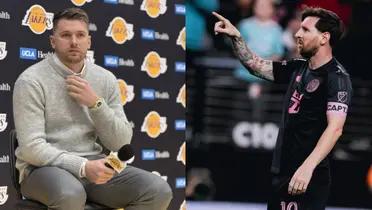 Messi y Doncic