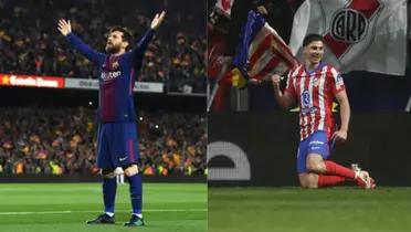 Messi y Julián.