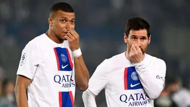 Messi y Mbappé en PSG