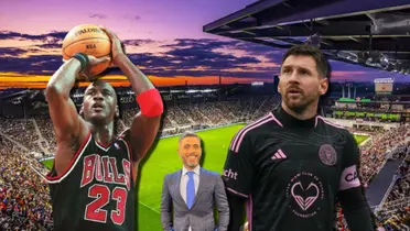Michael Jordan en Chicago y Lionel Messi.
