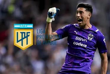 Monterrey tomó una decisión sobre la venta de Andrada a la Liga Profesional