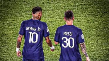 Neymar y Messi