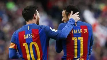 Neymar y Messi juntos en Barcelona 