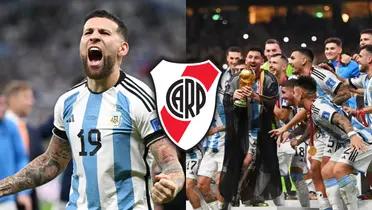 Nicolás Otamendi a River.