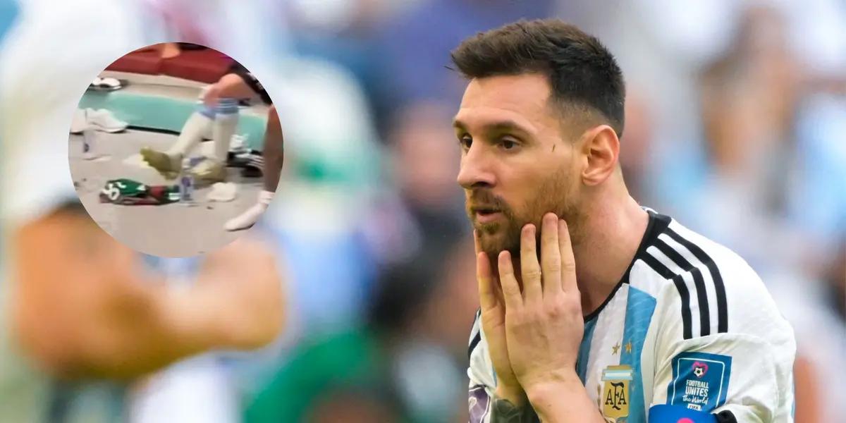 Piden declarar persona no grata al capitán de la selección argentina por el malentendido con la camiseta del Tri