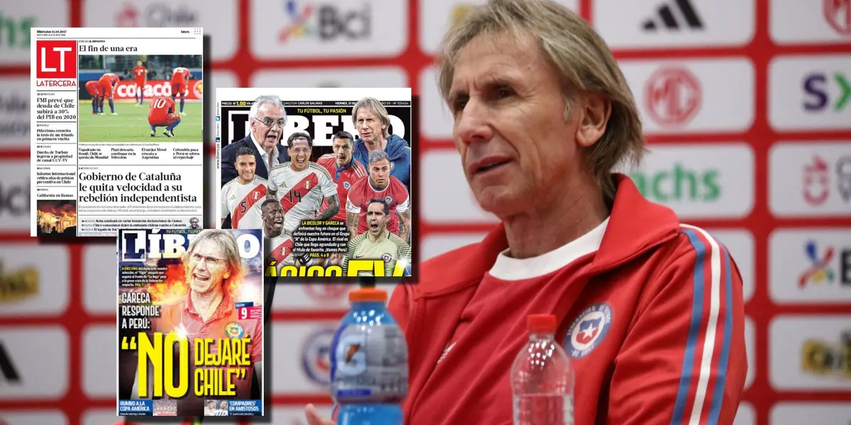 La reacción de la prensa chilena el debut de Gareca vs Perú en la Copa América