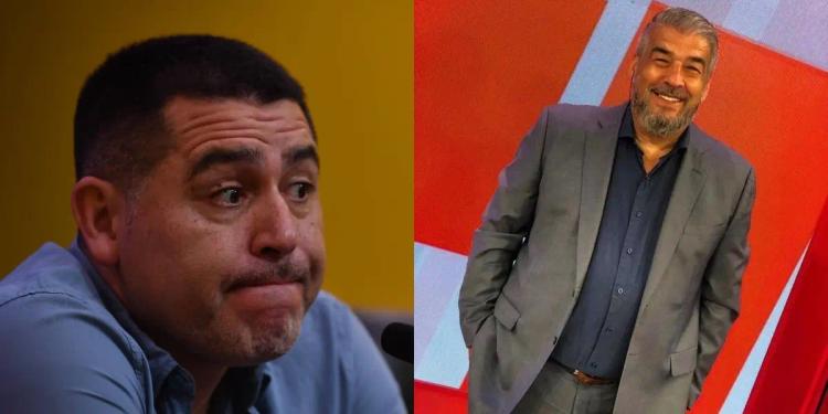 (VIDEO) El fuerte cruce de Juan Román Riquelme con el Chavo Fucks en ESPN