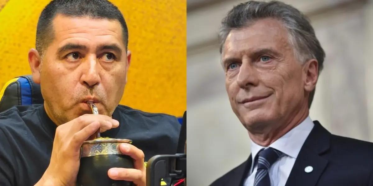 Riquelme y Macri