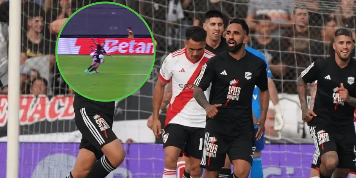 River perdió ante Riestra, penal de Boselli.