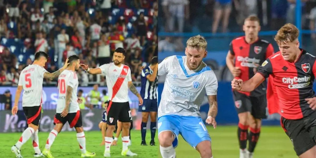 River vs Atlético Tucumán.