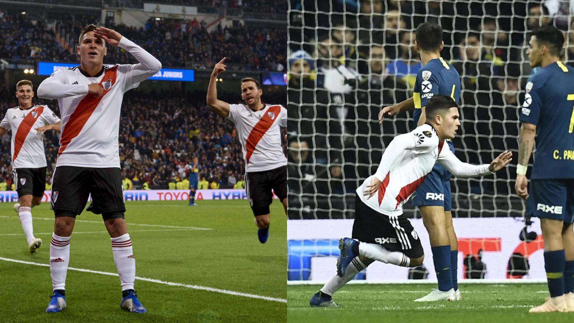 River vs. Boca en Libertadores.