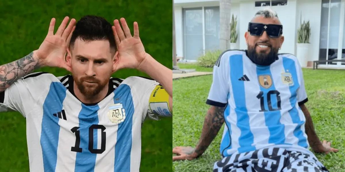 Sale a la luz lo que hicieron los hijos del chileno tras ver el título de la selección argentina