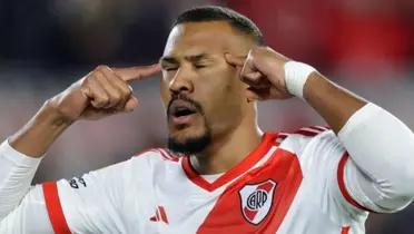 Salomón Rondón en River