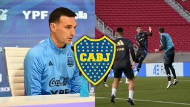 Scaloni Boca Argentina.