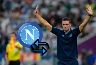 Scaloni los borró del Mundial, ahora los busca el Napoli