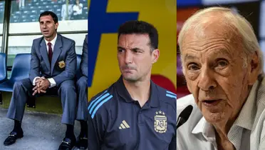 Scaloni, Menotti y Bilardo