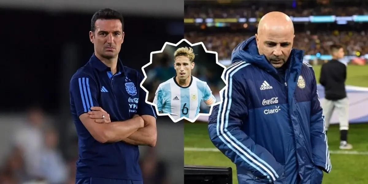 Scaloni y Sampaoli