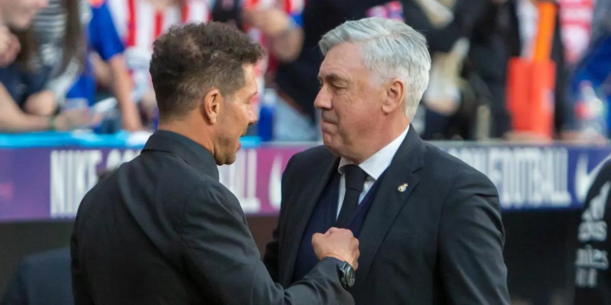 Simeone y Ancelotti